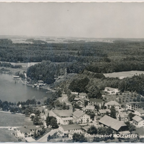 AK, Erholungsdorf Holzöster, Alpine Luftbild, Oberösterreich (S2420)