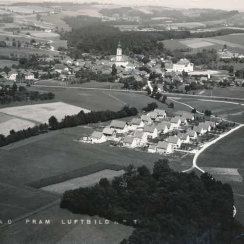 AK aus Zell an der Pram Luftild Nr.2 Oberösterreich Ansichtskarte (9999)