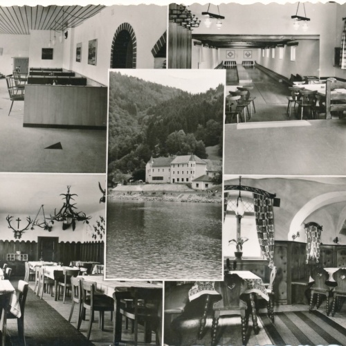 AK aus Haibach mit Gasthof Schlögener Ansichtskarte (10032)