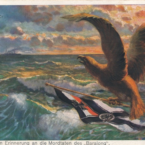 AK an England in erinnerung an die Mordtaten Millitaria Ansichtskarte (8647)