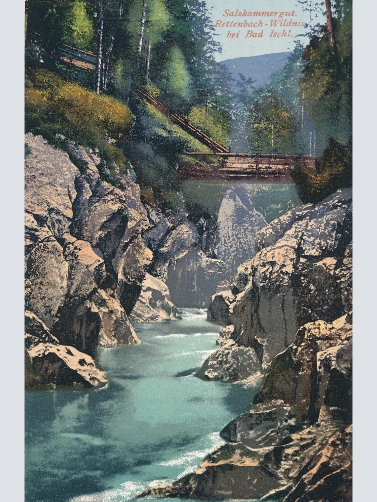 AK aus Rattenbach bei Ischl Oberösterreich Ansichtskarte (10597)