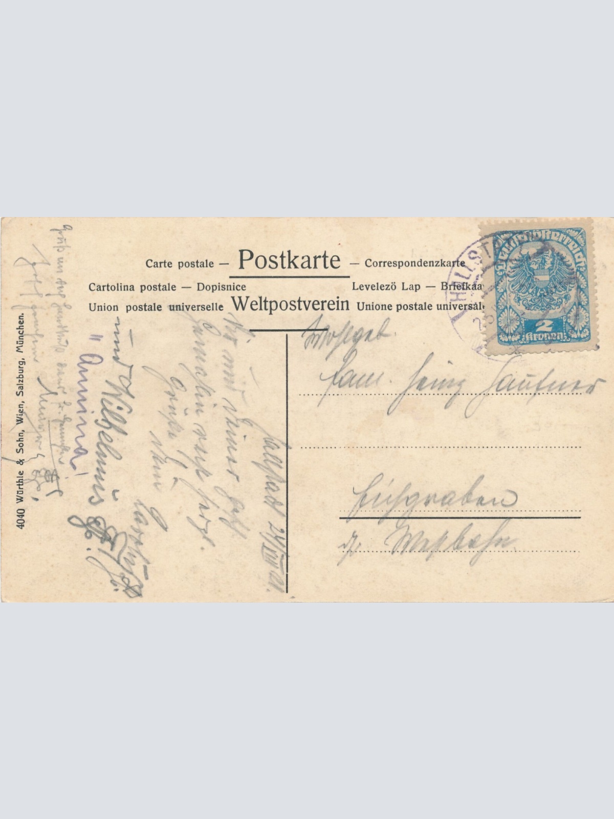 AK aus Hallstatt Oberösterreich Ansichtskarte (10585)