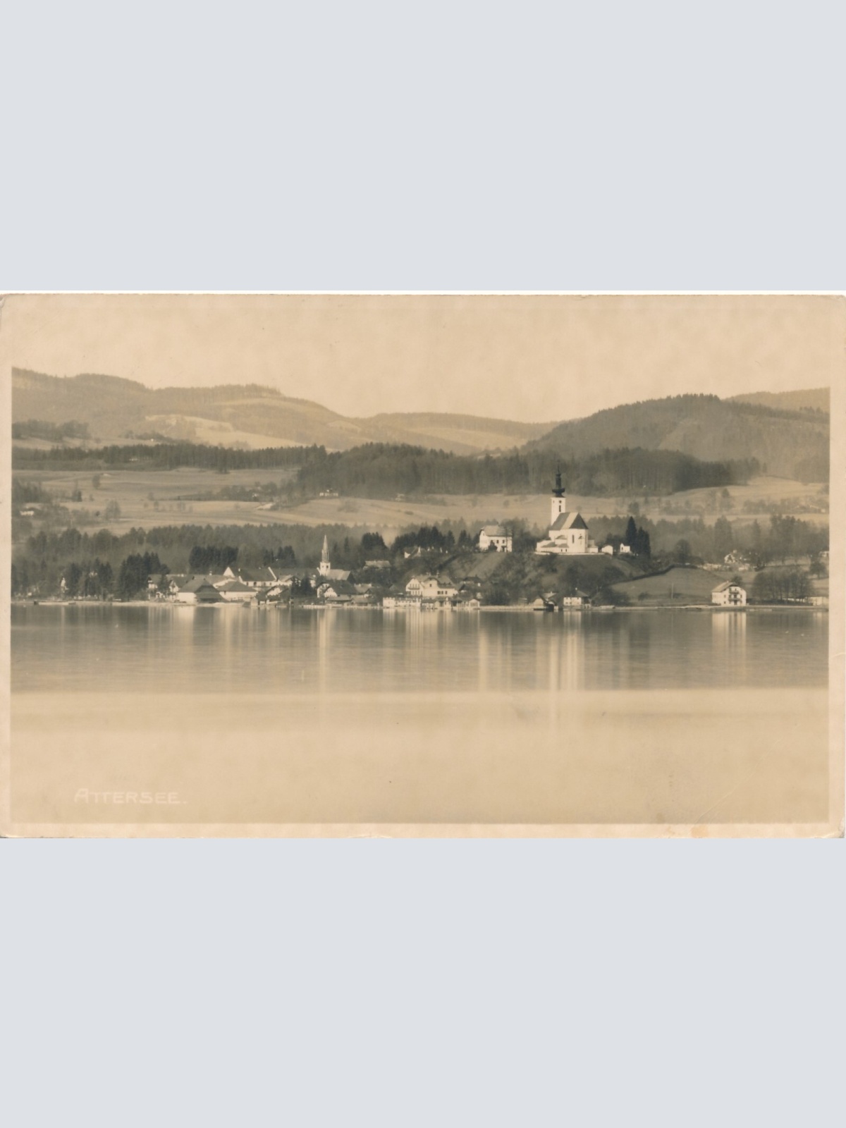 AK aus Attersee Oberösterreich Ansichtskarte (10602)