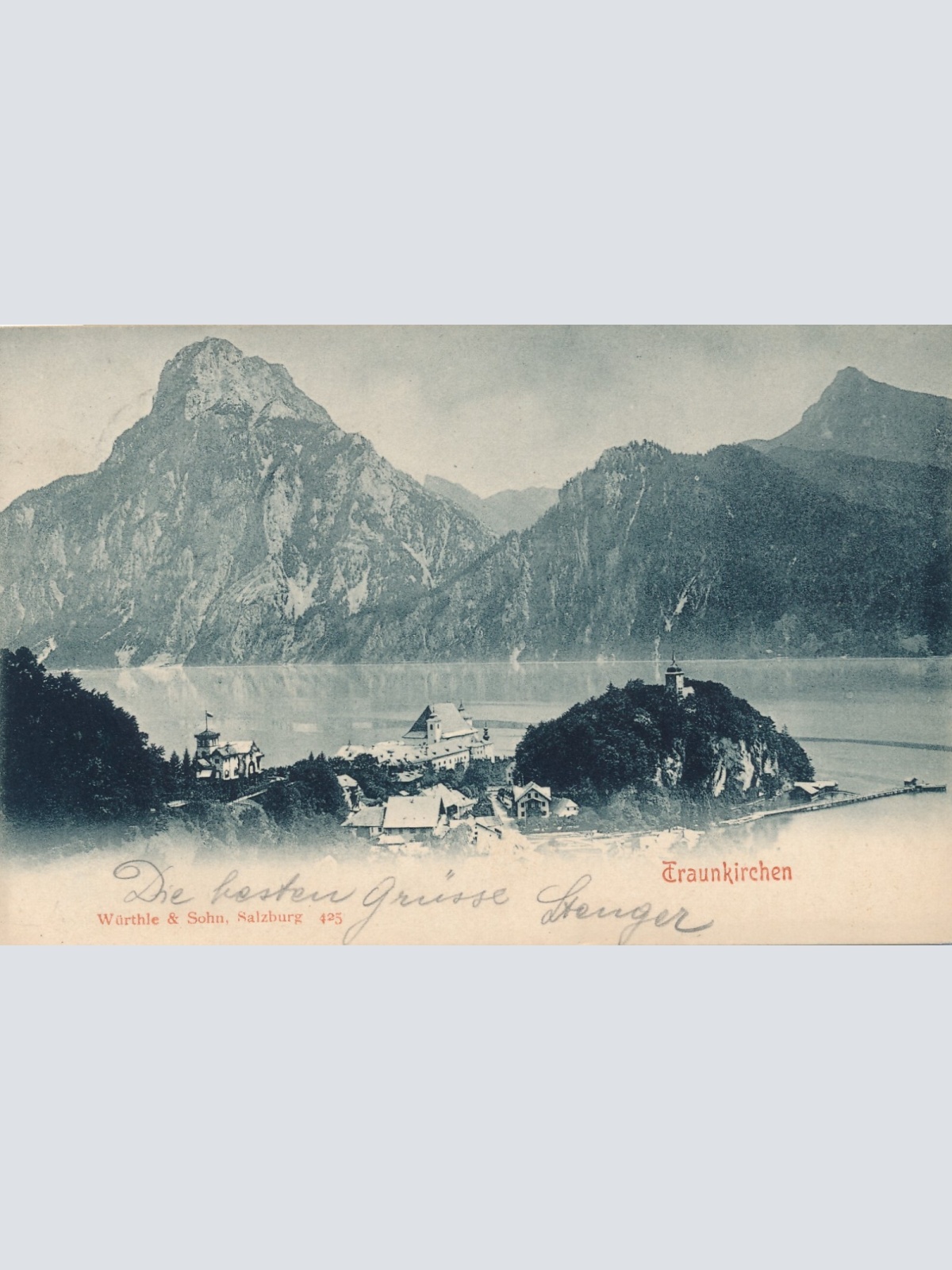 AK aus Traunkirchen Oberösterreich Ansichtskarte (10612)