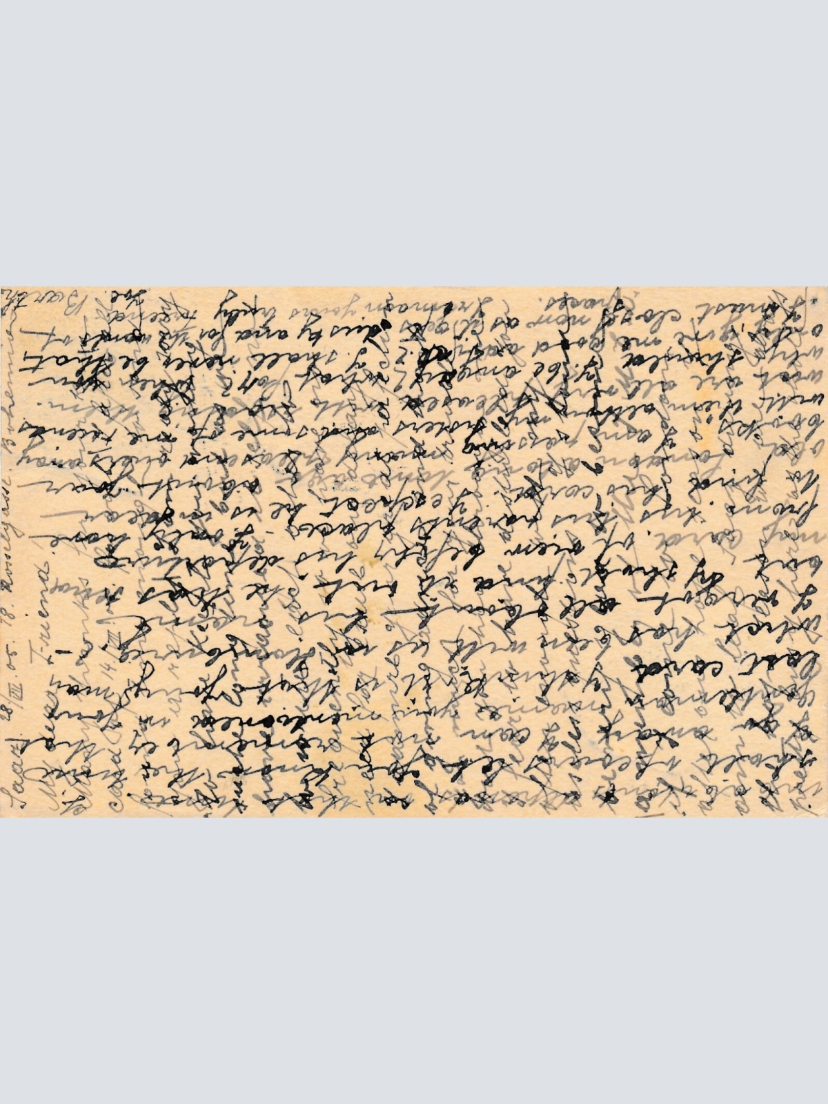 5 Heller - Ganzsachen - Karte 1905 aus Saaz (10660)