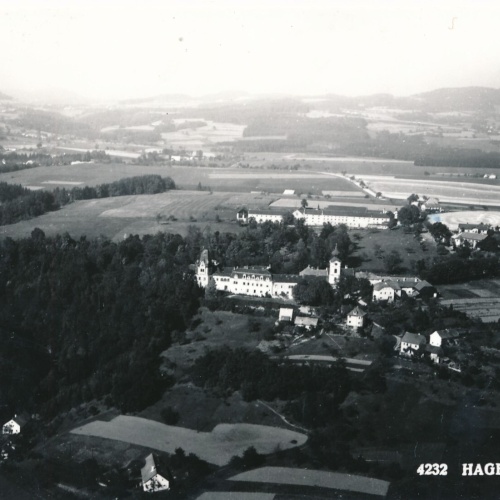 AK aus Hagenberg Oberösterreich Fliegerfoto (J149)