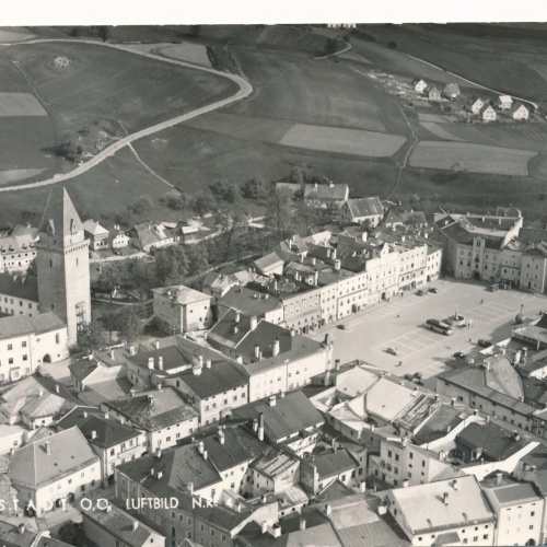 AK aus Freistadt Oberösterreich Fliegerfoto (J155)