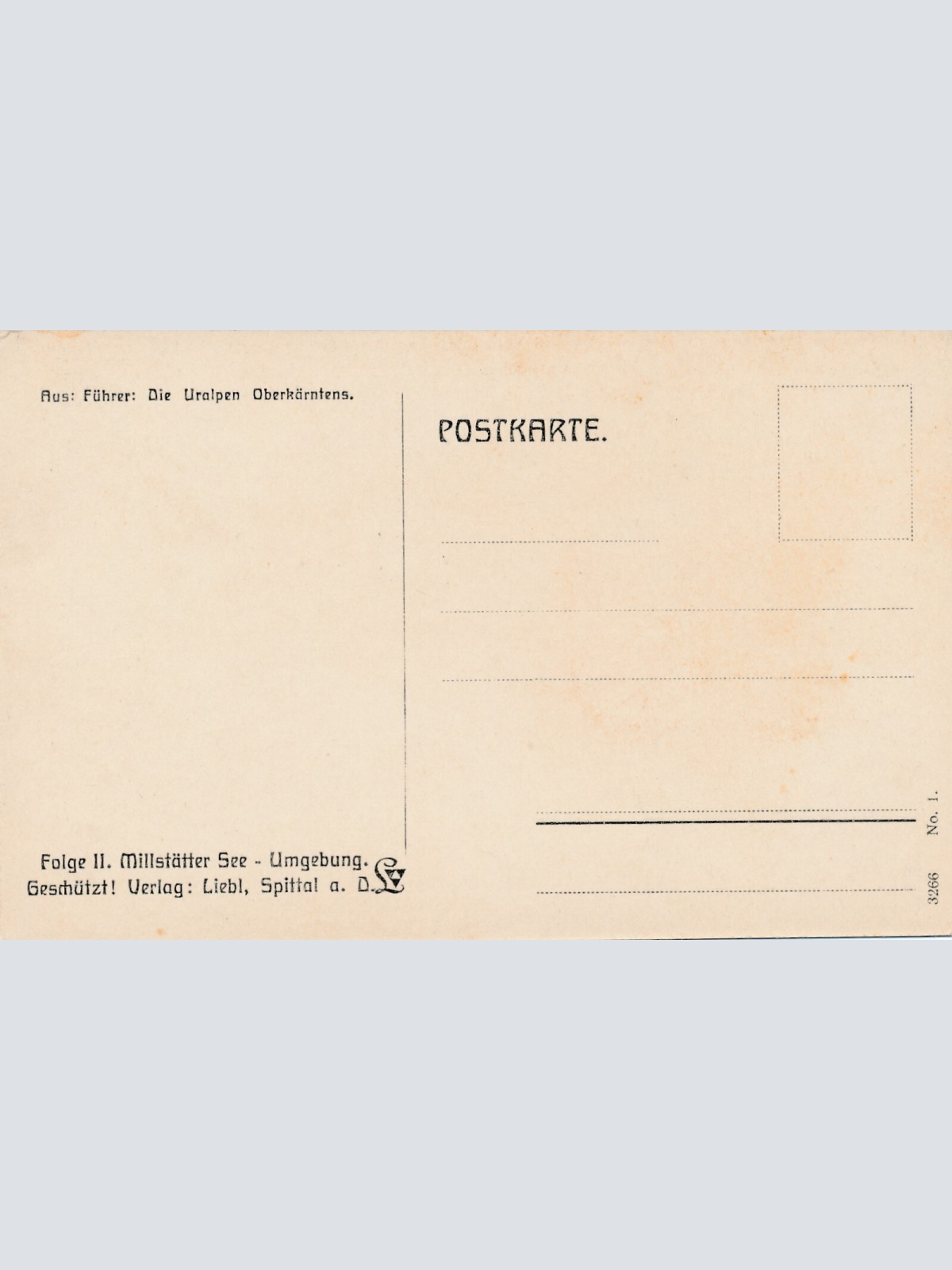 AK aus Millstatt Kärnten (10462)