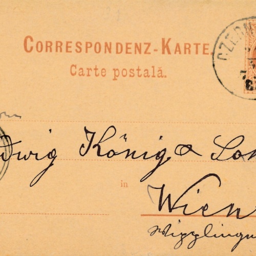 2 Kreuzer Ganzsachen - Karte 1882 aus Czernowitz (10449)