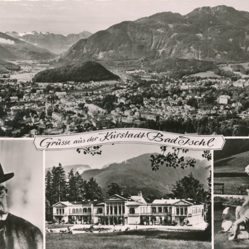 AK aus Bad Ischl Mehrbildkarte Oberösterreich (10485)