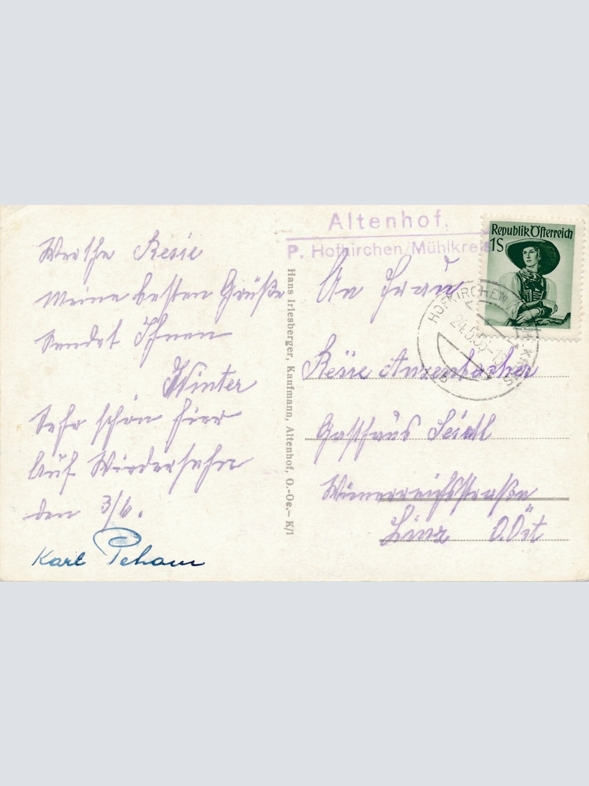 AK aus Altenhof Mehrbildkarte Oberösterreich (10476)