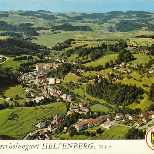 Alpine - Luftbild aus Helfenberg Oberösterreich Ansichtskarte (10922)