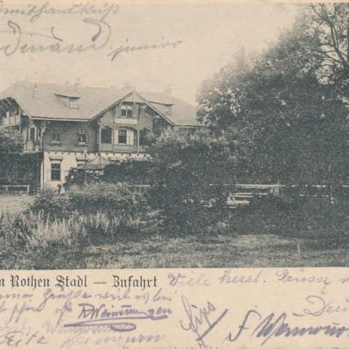 AK gruß vom Rothen Stadl Niederösterreich Ansichtskarte (10964)