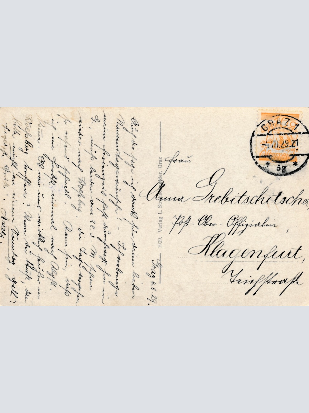 AK aus Graz Schlossbergsteg Steiermark Ansichtskarte (10976)