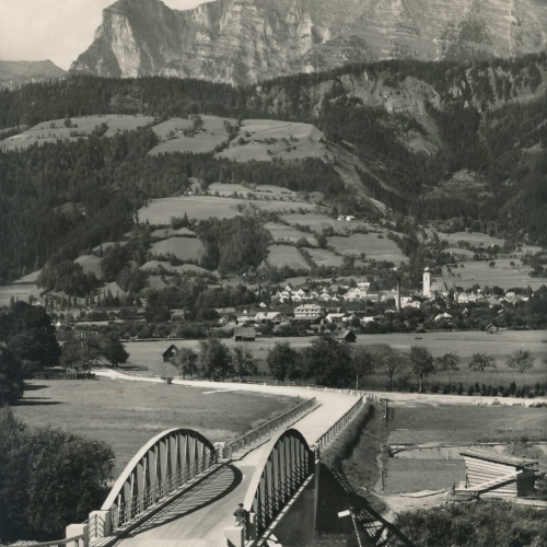 AK aus Liezen mit Brücke Steiermark Ansichtskarte (10906)