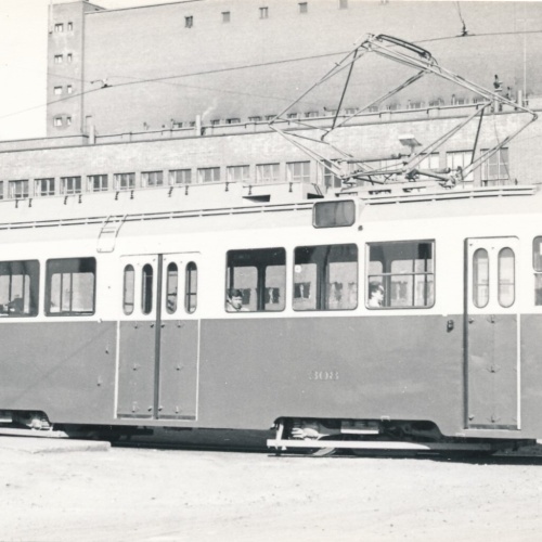 Motiv - Foto - Karte Eisenbahn - Straßenbahn (11110)