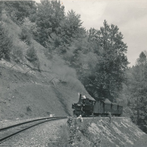 Motiv - Foto - Karte Eisenbahn - Straßenbahn (11109)
