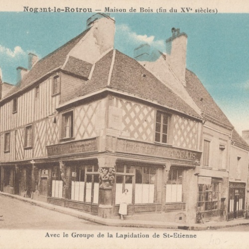 AK aus Nogent le Rotrou Frankreich Ansichtskarte (11030)