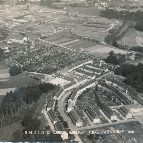 AK aus Lenzing Fliegeraufnahme Nr.840 Ansichtskarte (9780)