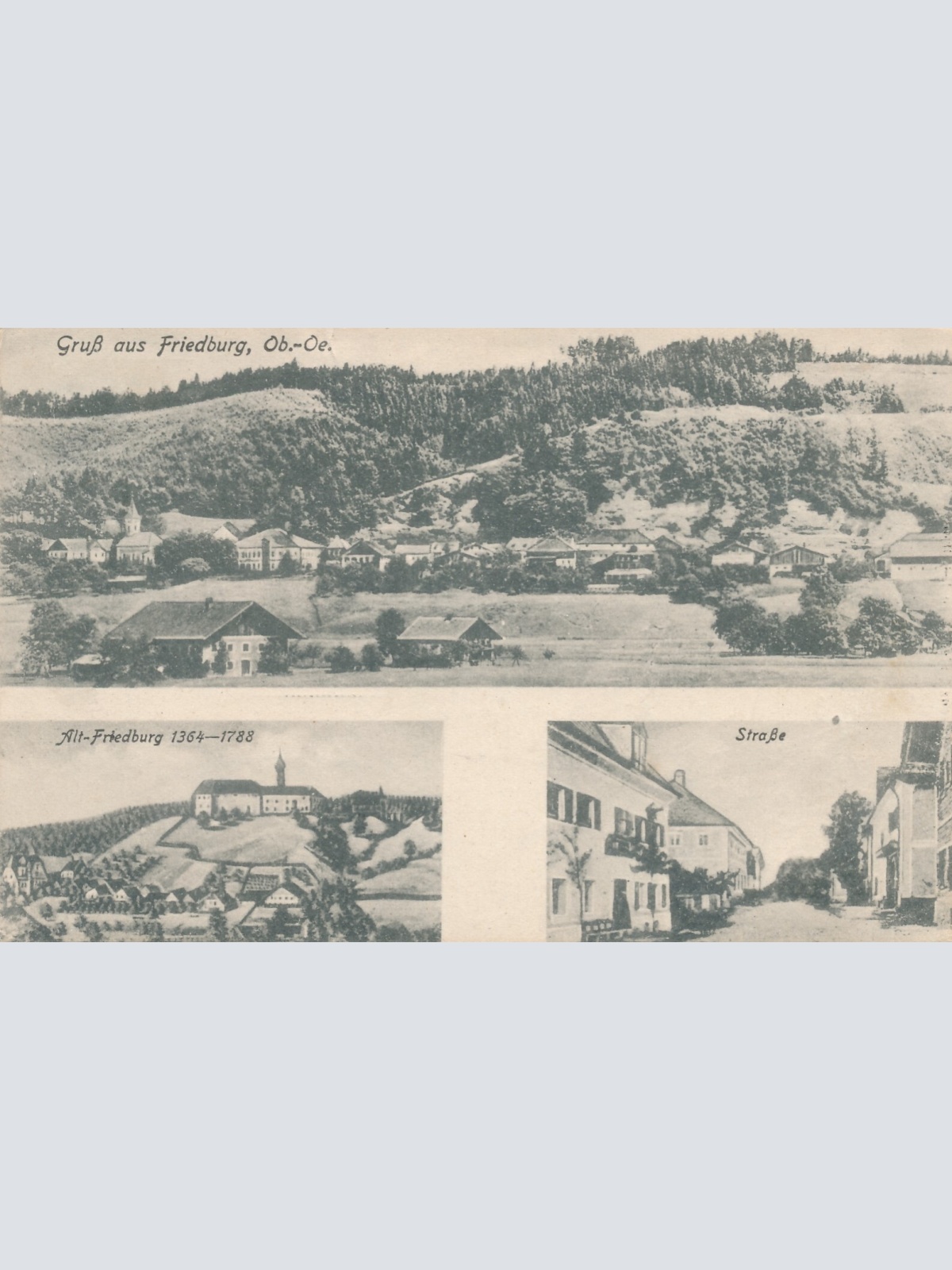AK gruß aus Friedburg Mehrbildkarte Oberösterreich Ansichtskarte (9628)