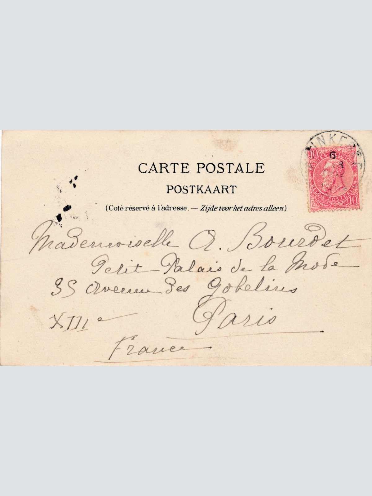 AK aus La Panne Villas dans les Dunes Frankreich Ansichtskarte (11034)