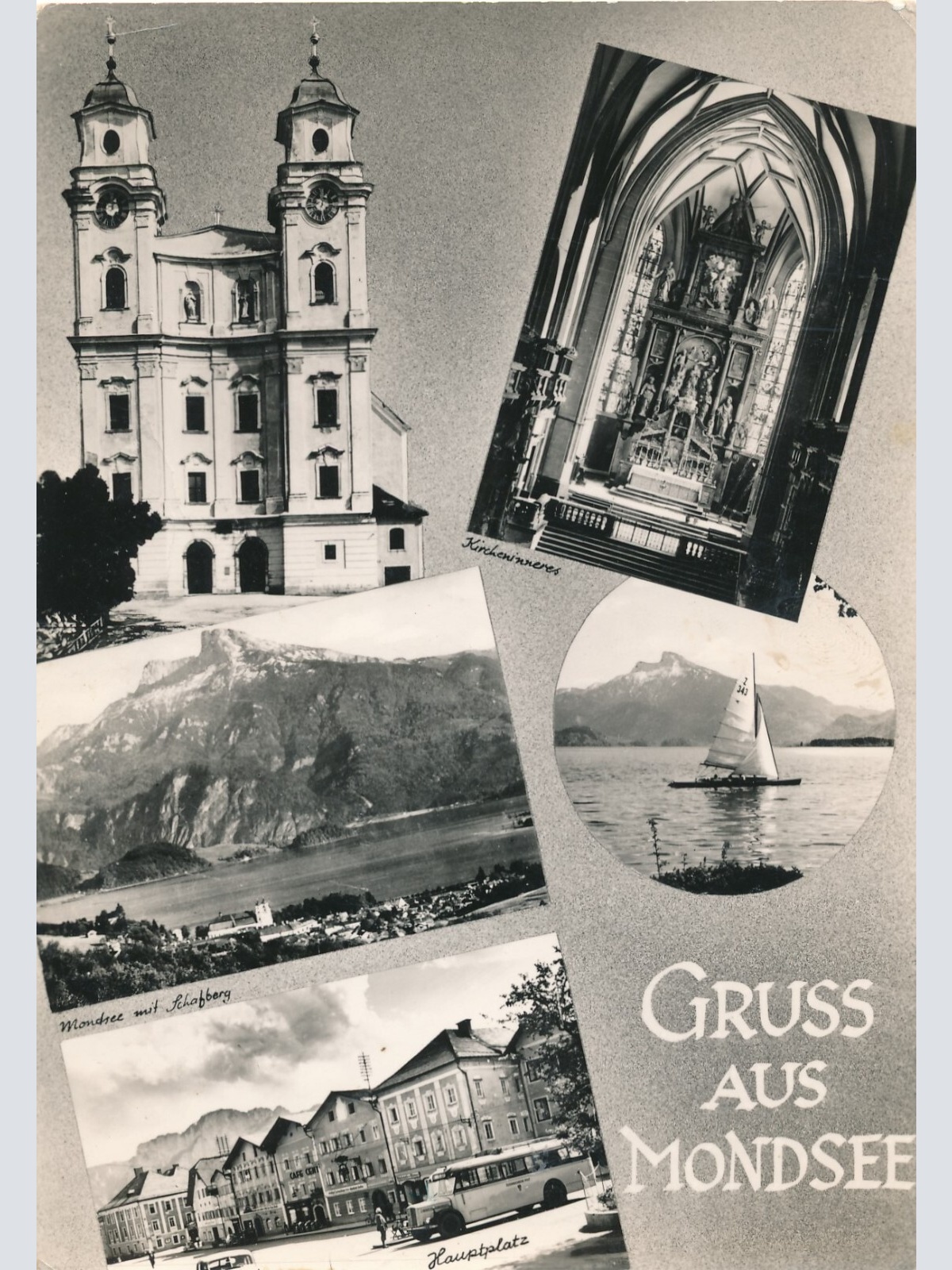 AK aus Mondsee Oberösterreich Ansichtskarte (11243)