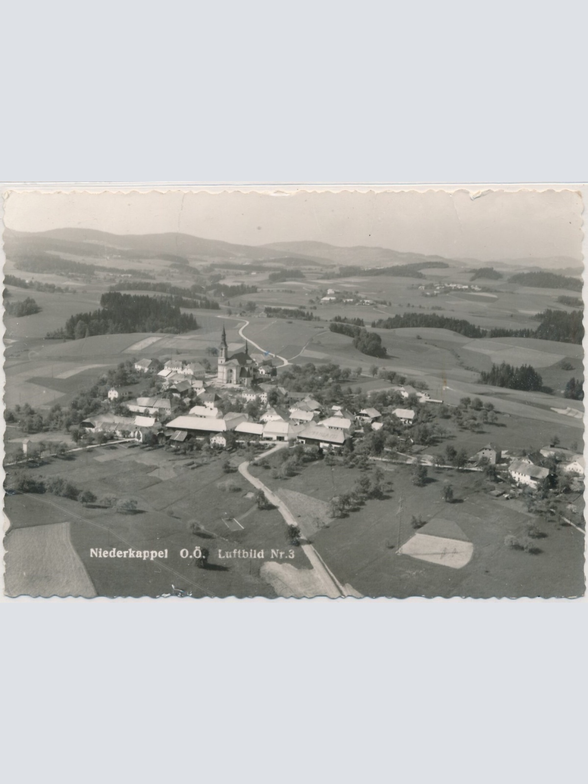 AK, Niederkappel, Luftbild Nr. 3, Oberösterreich (S2515)