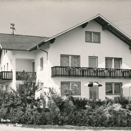 AK vom Haus Berta am Hölzöster am See Oberösterreich Ansichtskarte (11292)