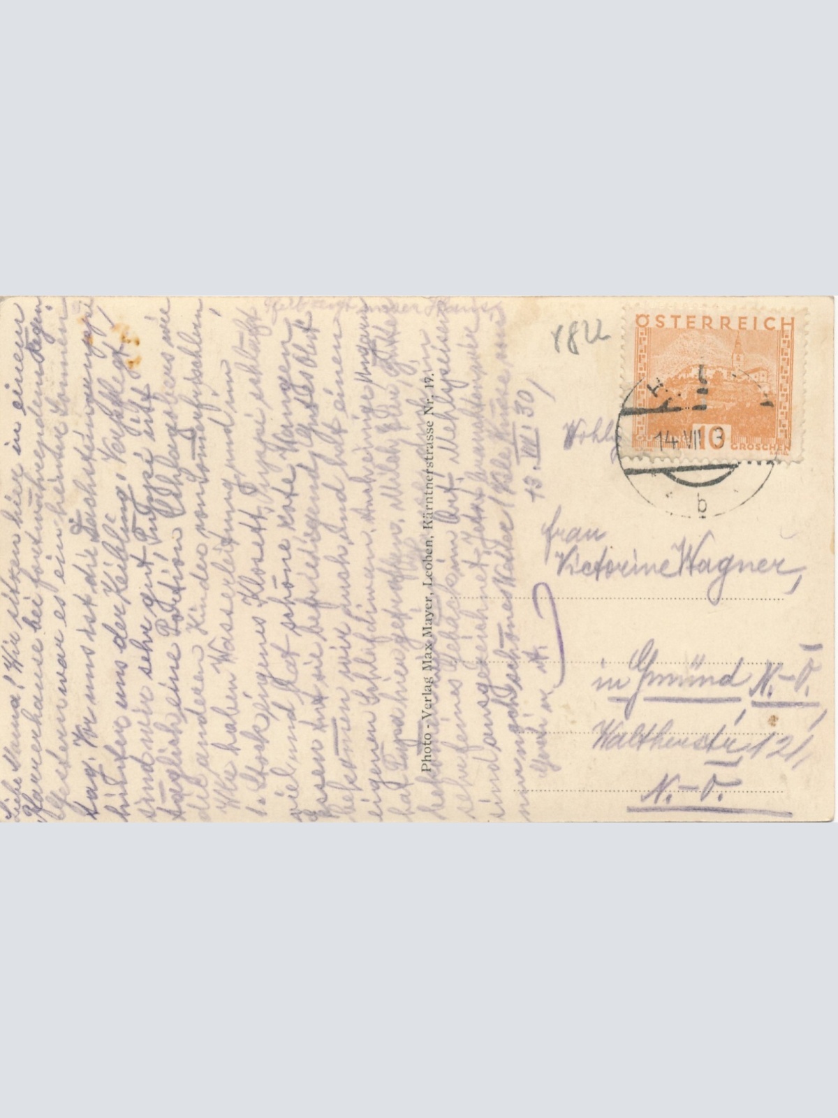 AK aus Markt Haus Ennstal Steiermark Ansichtskarte (10825)