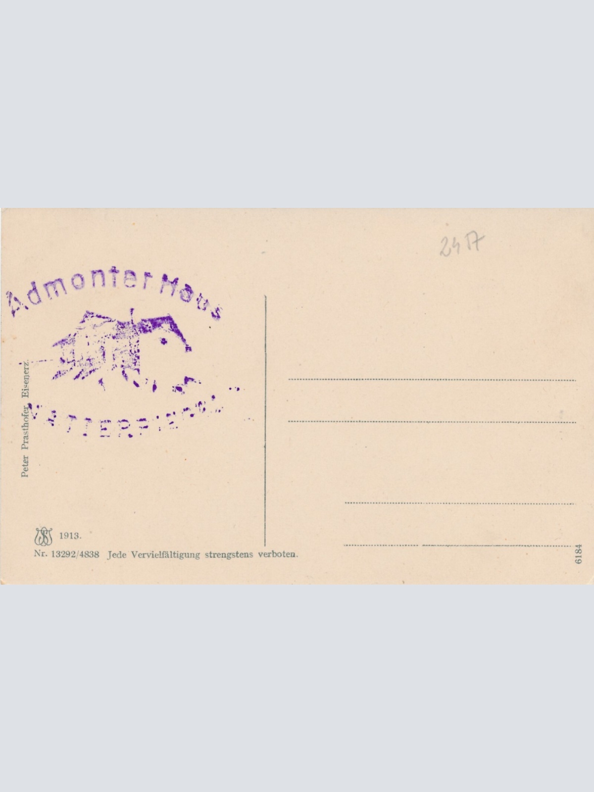 AK Leopoldsteiner See Steiermark Ansichtskarte (10835)