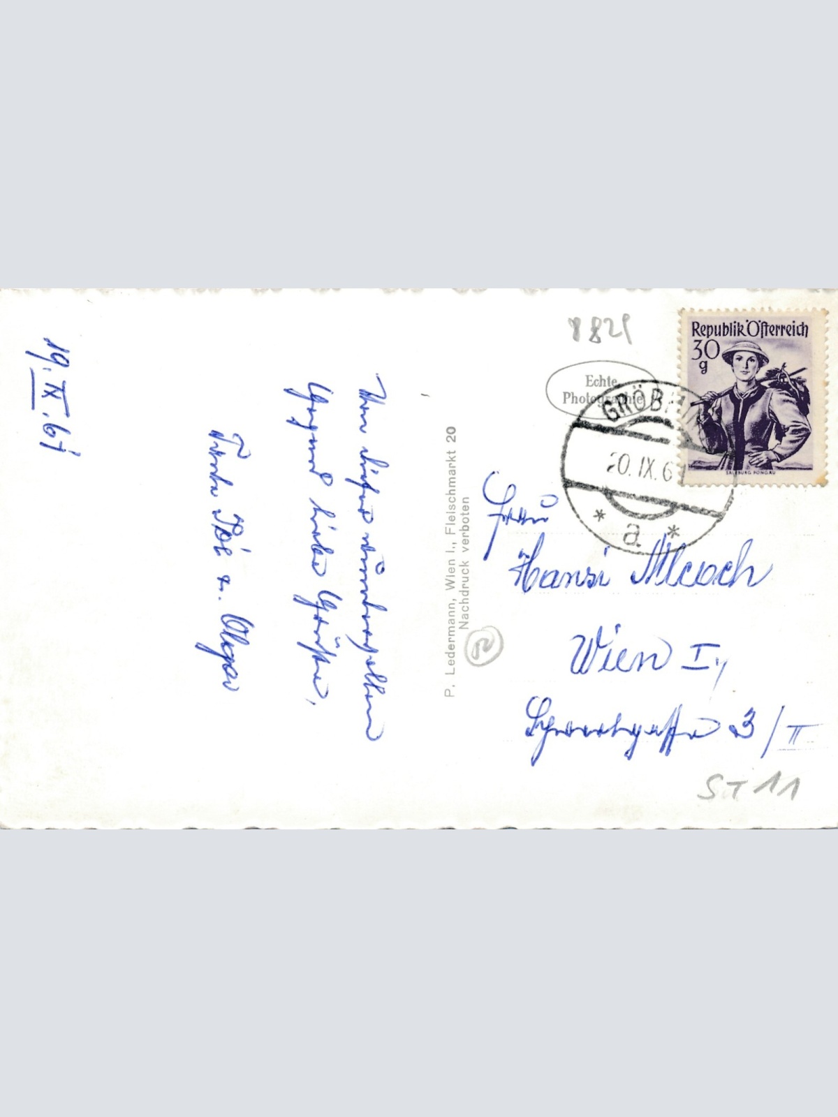 AK aus Mitterberg - Gröbming Steiermark Ansichtskarte (10824)