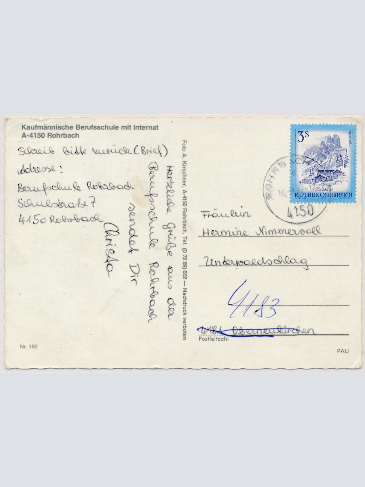 AK, Rohrbach, Oldtimer, Oberösterreich (S2480)