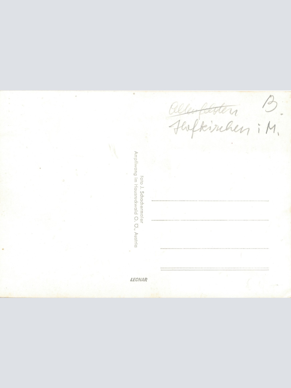 AK, Hofkirchen, Oberösterreich (S2540)