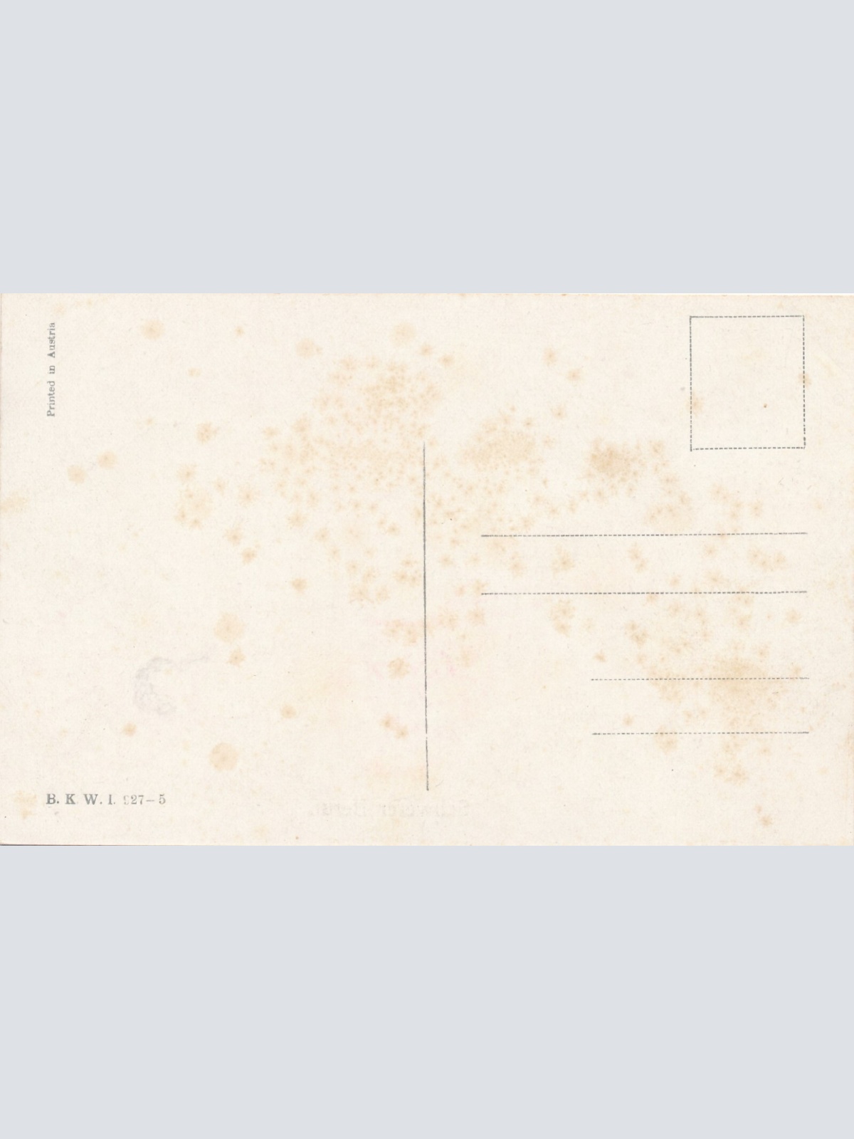 Motiv - Karte Schwerer Brief Mann auf Kutsche mit Pferd (10210)