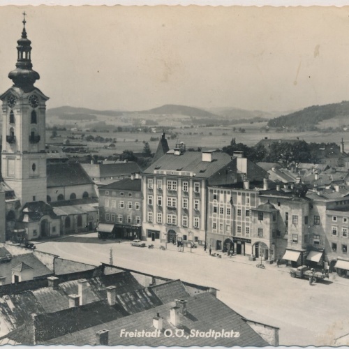 AK, Freistadt, Oberösterreich, Stadtplatz (S2475)