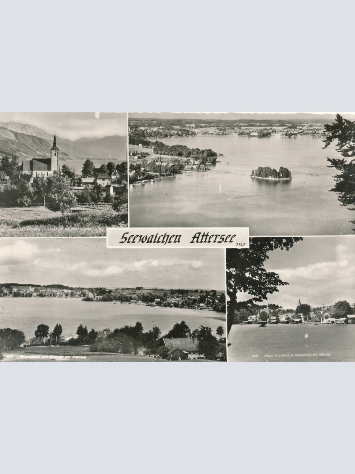 AK aus Seewalchen am Attersee Mehrbildkarte Oberösterreich Ansichtskarte (11221)