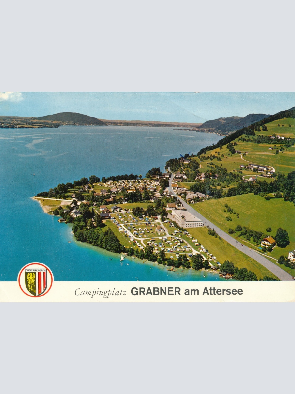 Alipne - Luftbild aus Steinbach Oberösterreich Ansichtskarte (11225)
