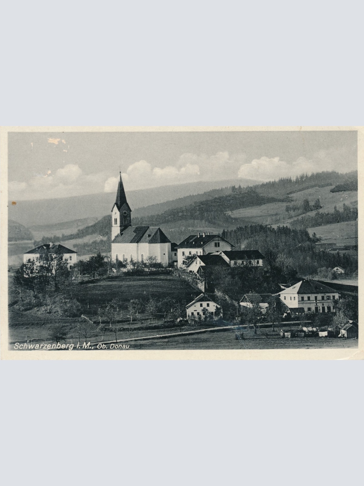 AK aus Schwarzenberg Oberösterreich Ansichtskarte (11206)