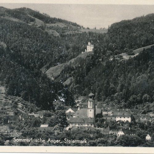 AK aus Anger Steiermark Ansichtskarte (11408)