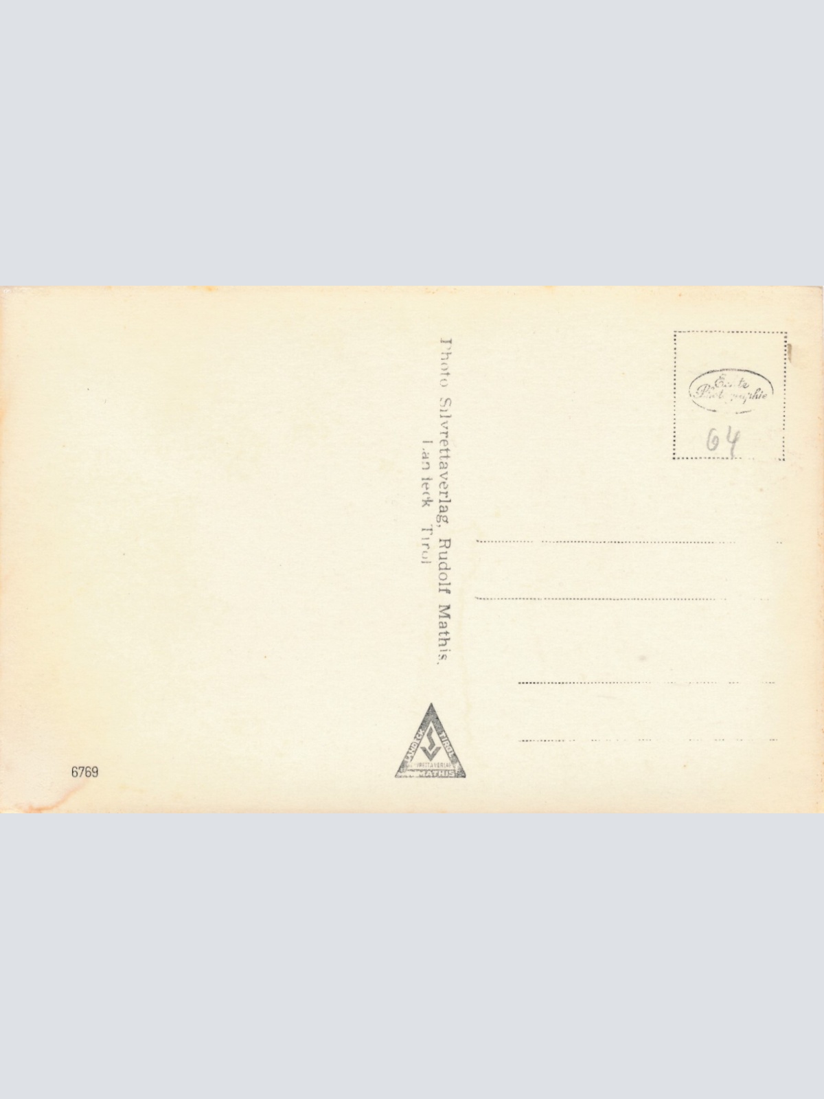 AK aus Galtür mit Ballunspitze Tirol Ansichtskarte (11419)