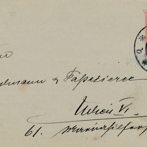 10 Heller - Ganzsachen - Kartebrief 1906 aus Bielitz (11323)