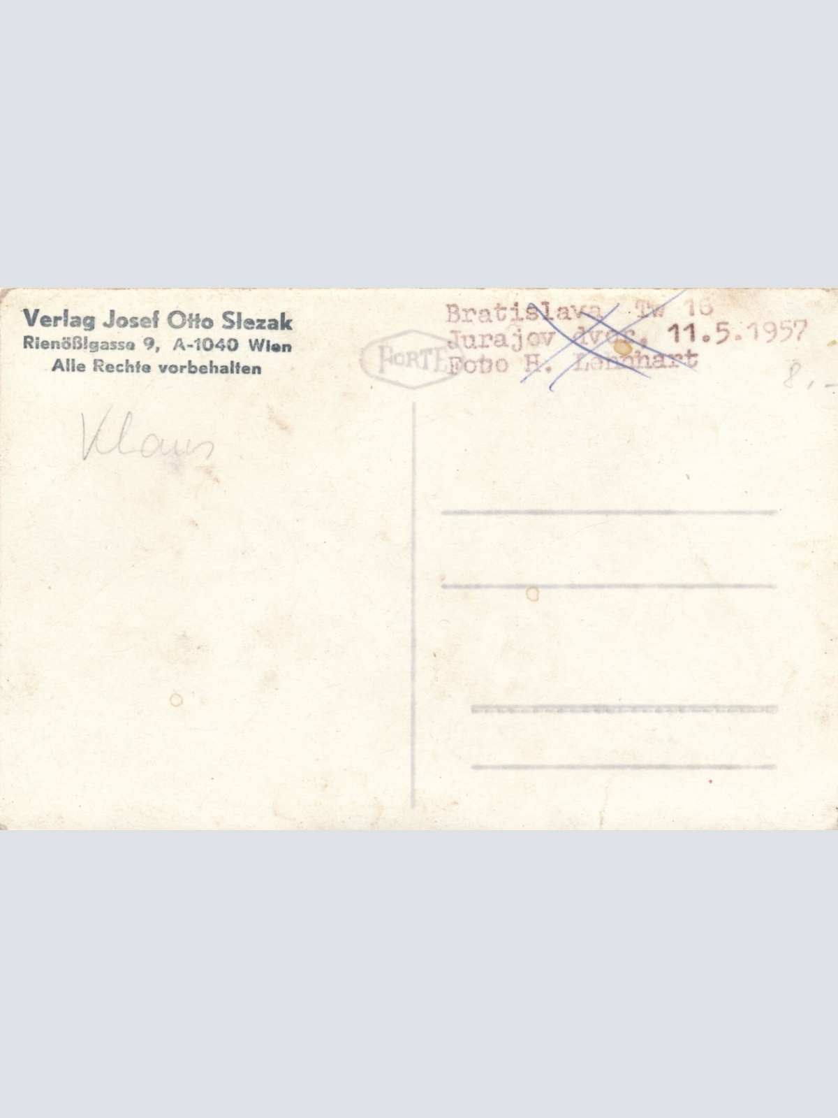 Foto - Karte  Eisenbahn - Straßenbahn Ansichtskarte (11318)