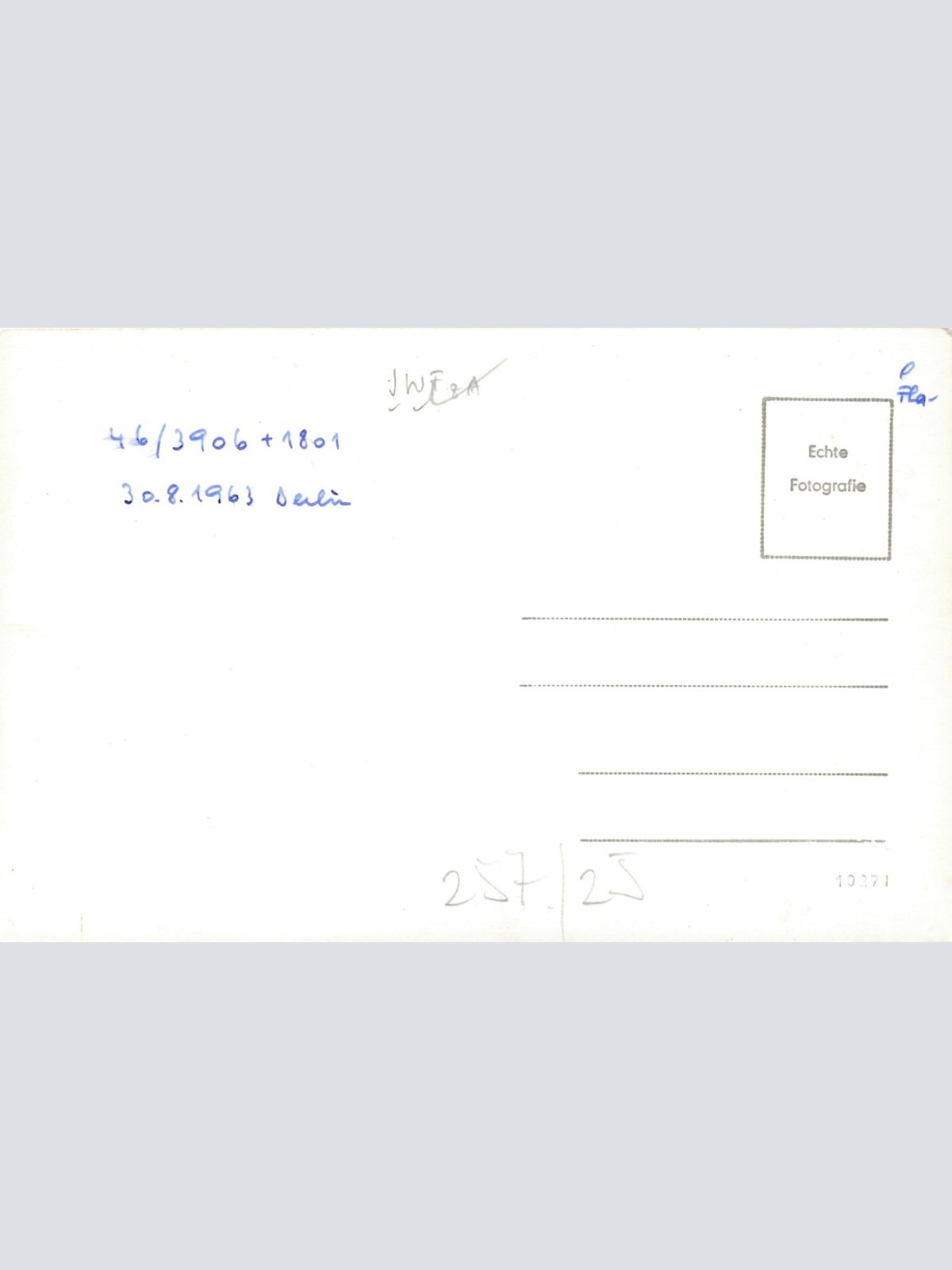 Foto - Karte  Eisenbahn - Straßenbahn Ansichtskarte (11310)