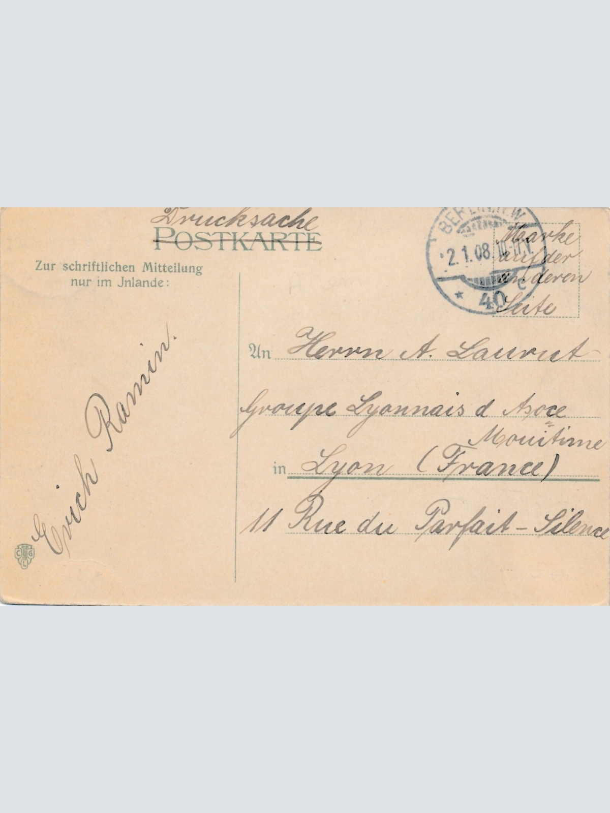 AK aus Berlin von der Parade Ansichtskarte (11348)