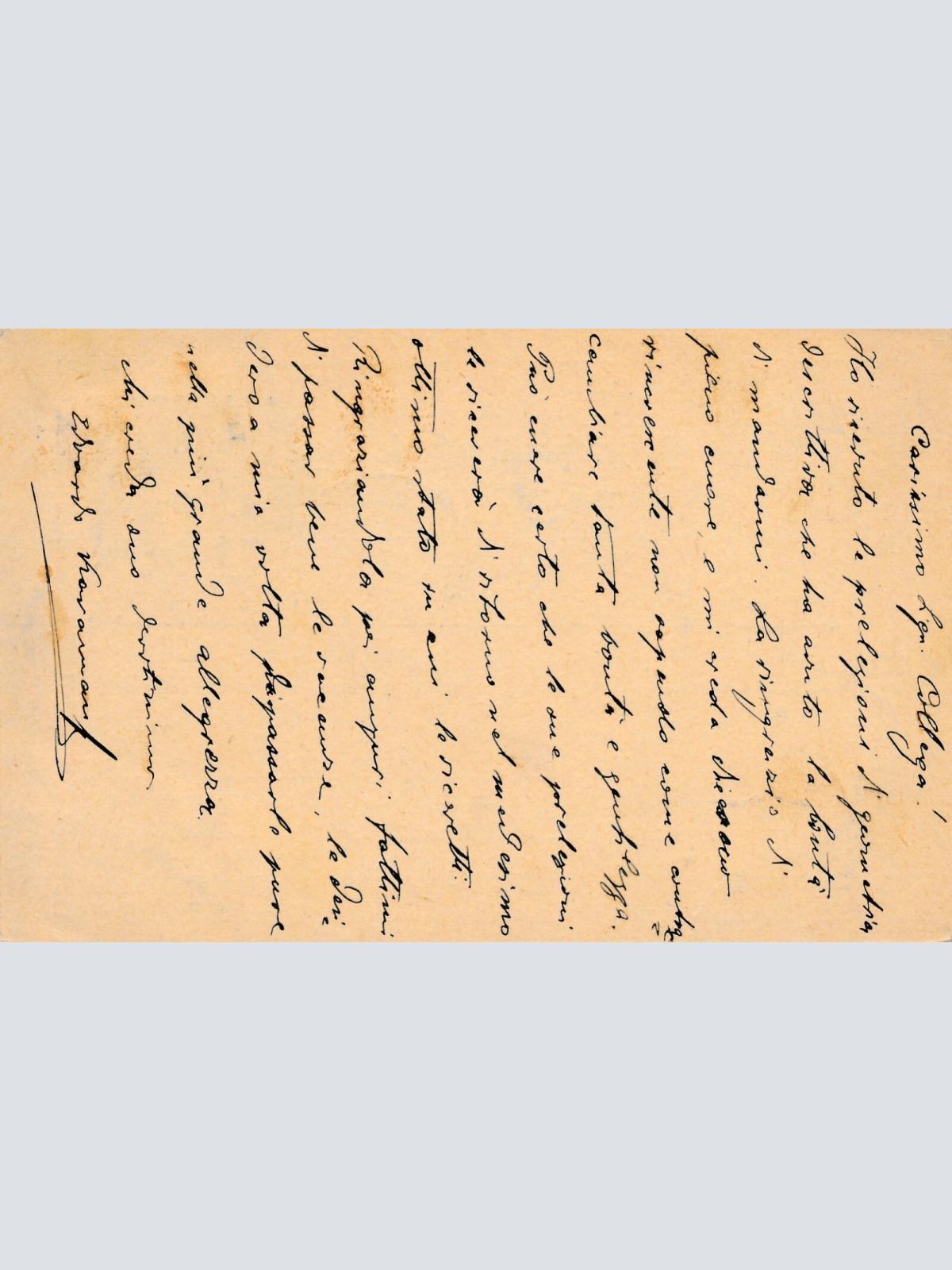 2 Kreuzer - Ganzsachen - Karte aus 1999 aus Görz (11335)---