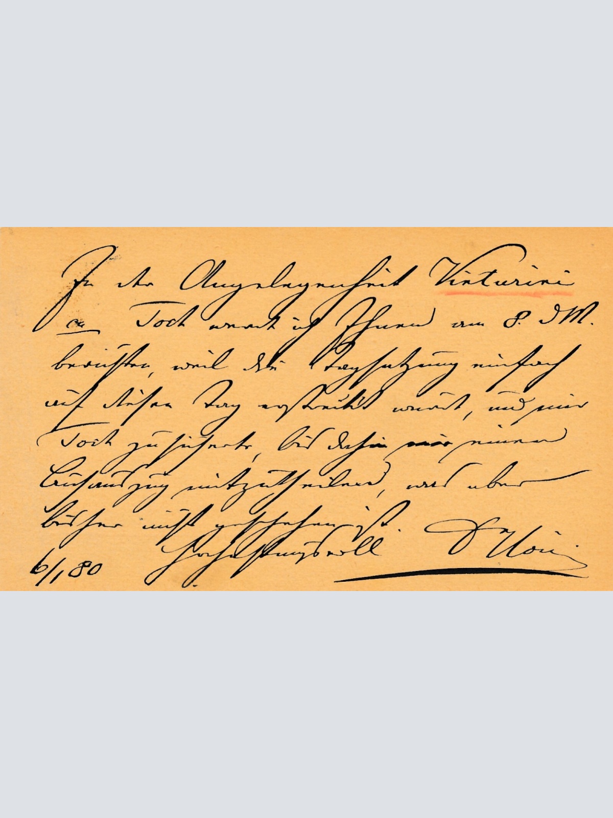 2 Kreuzer Ganzsachen - Karte 1880 aus Wien Neubau (11175)