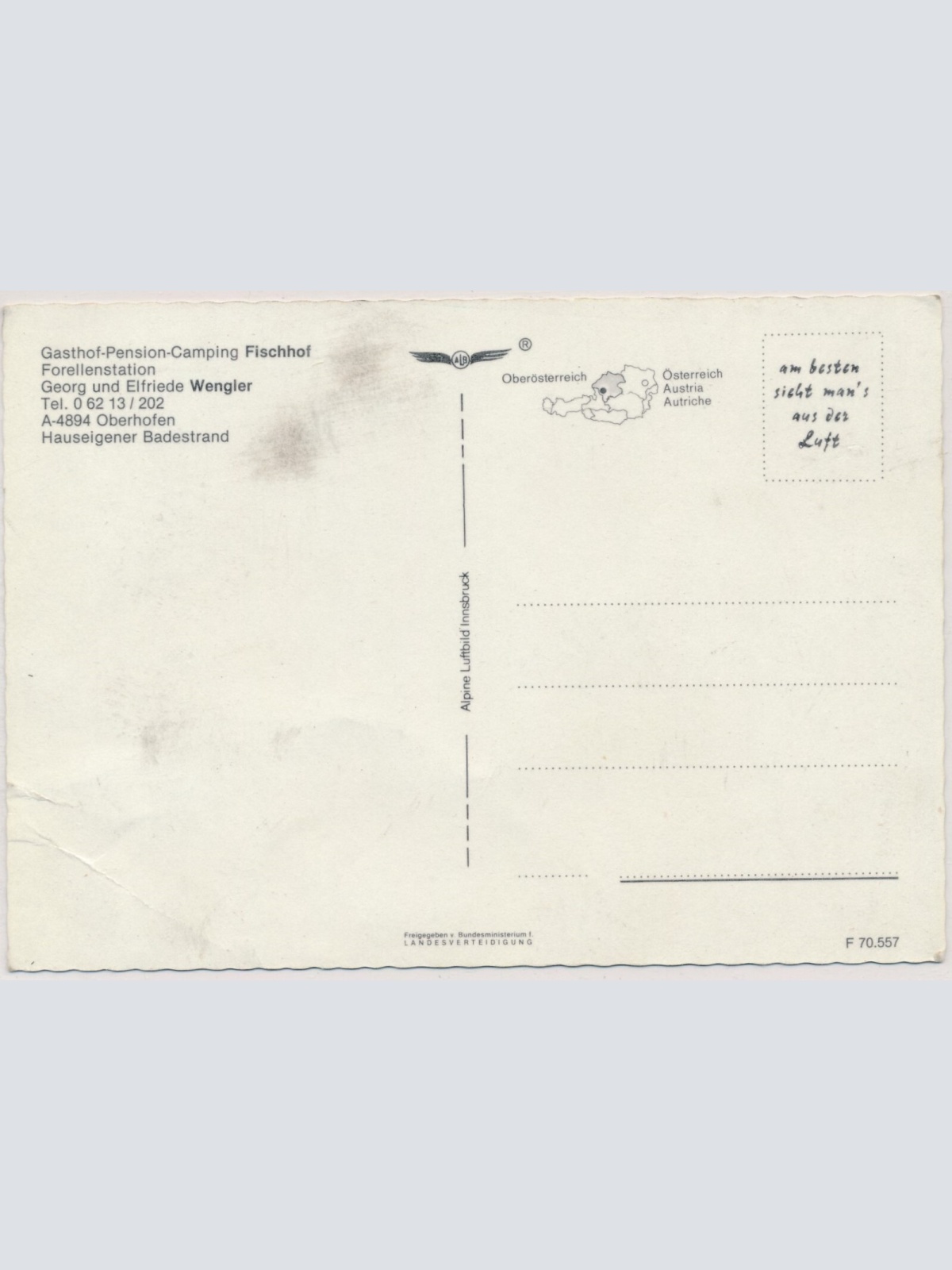 AK, Oberhofen am Irrsee, Oberösterreich (S2724)