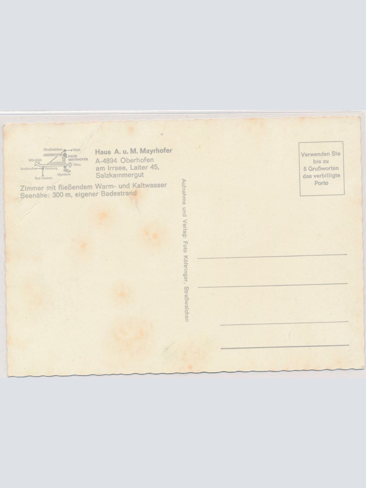 AK, Oberhofen am Irrsee, Oberösterreich (S2725)