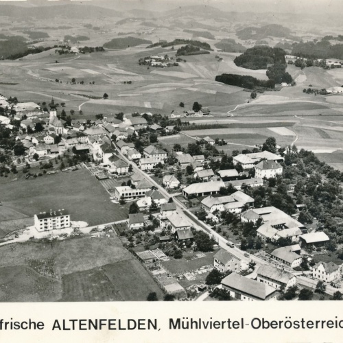 Alpine - Luftbild aus Altenfelden Oberösterreich Ansichtskarte (11527)