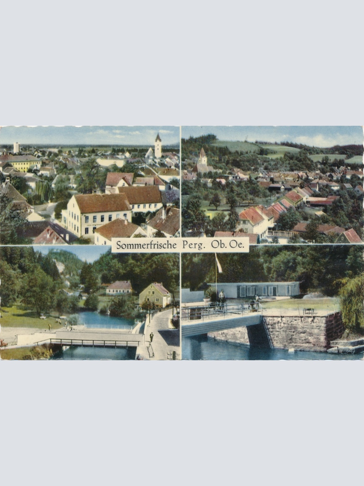 AK aus Perg Mehrbildkarte Oberösterreich Ansichtskarte (11652)